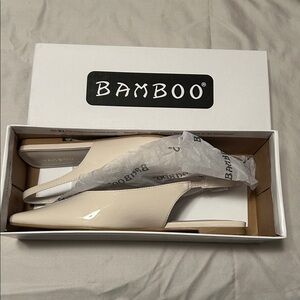 How It Goes Sling Black Flats